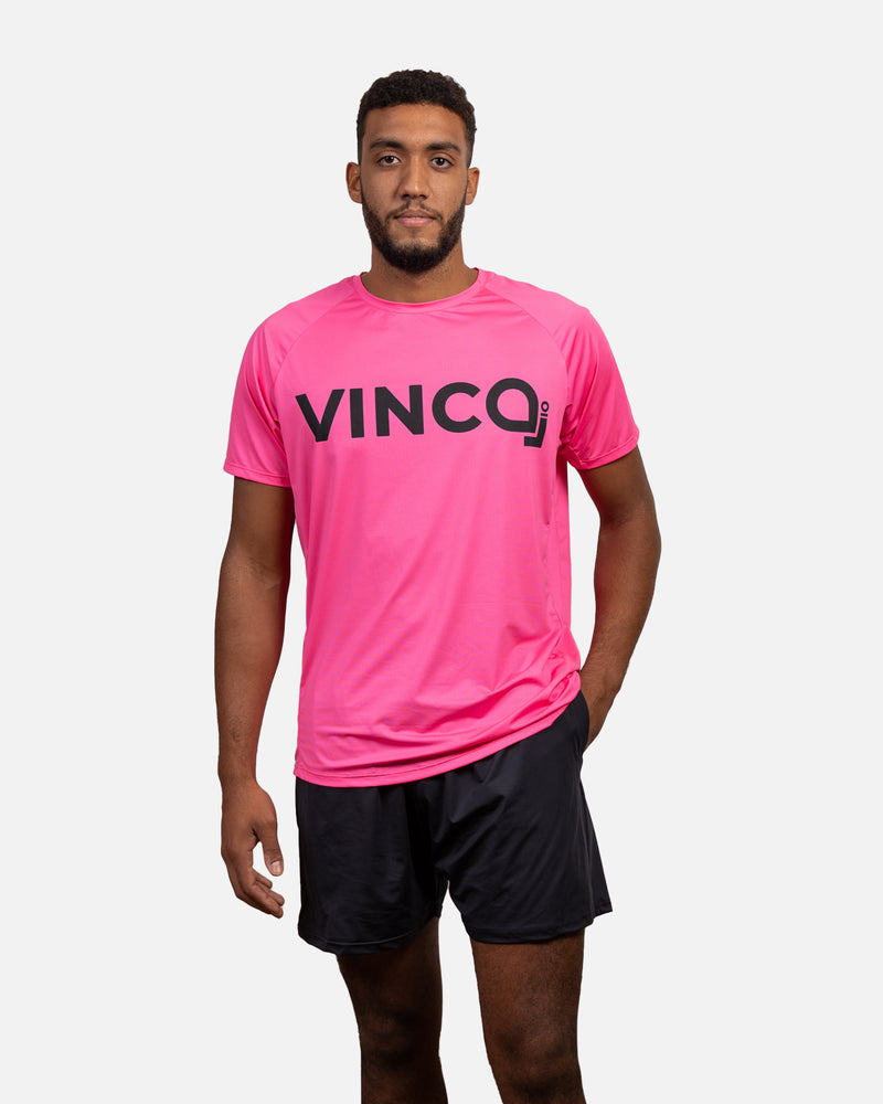 T-SHIRT UOMO "VINCO IO" PINK